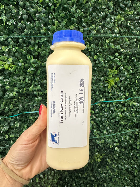 Raw Cream | Pet Consumption Only