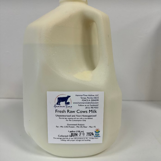 Gallon Raw Milk