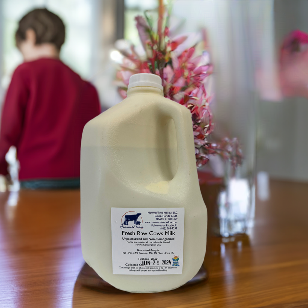 Gallon Raw Milk