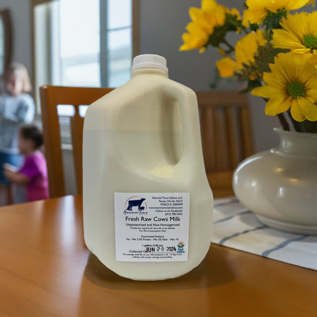 Gallon Raw Milk