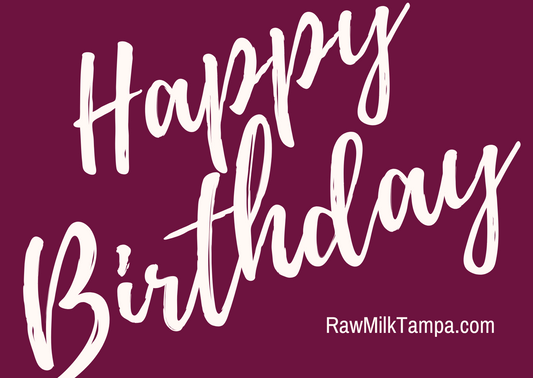 Raw Milk Tampa Gift Cards Birthday