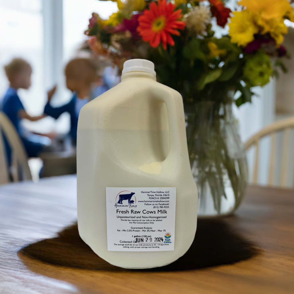 Gallon Raw Milk